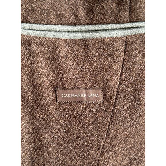 Canali Made in Italy Men’s 38L Kei Brown Cashmere-Wool Sport Coat Blazer Jacket - Picture 7 of 12